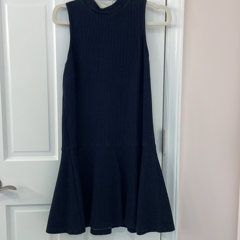 BOGO! LOFT drop waist navy dress